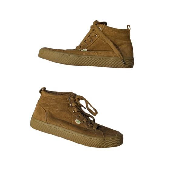 CARIUMA OCA High All Camel Suede Sneakers Size 8.5 - Picture 6 of 6